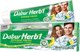 Набор для ухода за полостью рта Dabur освежающая с мятой и лимоном + зубная щетка (150г) - 