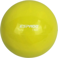 Медицинбол Espado ES-001 (1кг, желтый) - 