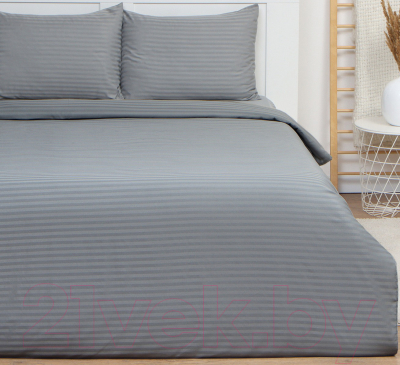 Изображение товара Комплект постельного белья Love Life Gray line 1.5сп / 10253906