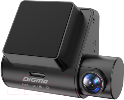 Автомобильный видеорегистратор Digma FreeDrive 216 (черный)