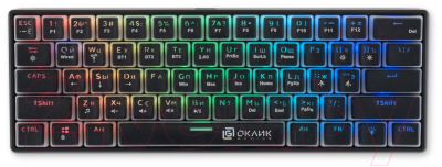 Клавиатура Oklick K763W (черный)