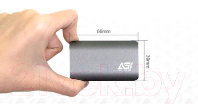 Внешний жесткий диск AGI USB-C 2TB (AGI2T0GIMED138)