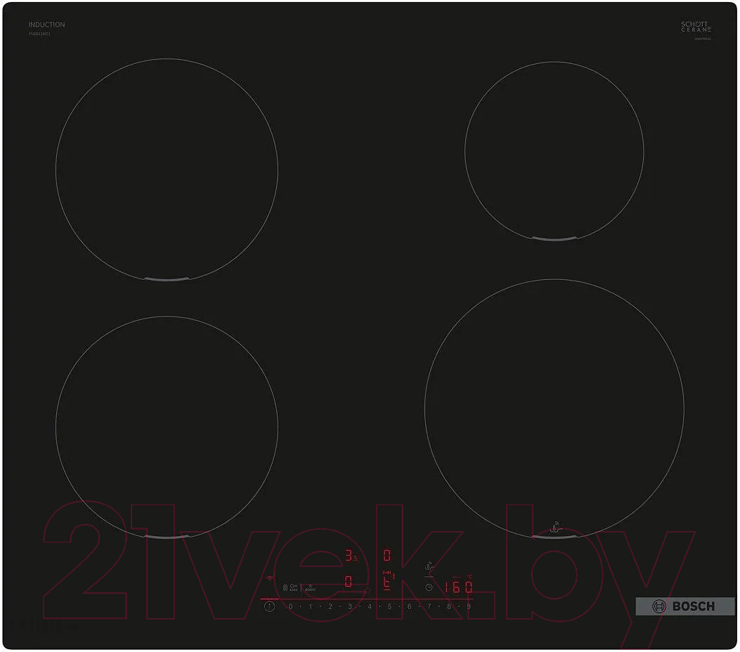 Индукционная варочная панель Bosch PUE611HC1E