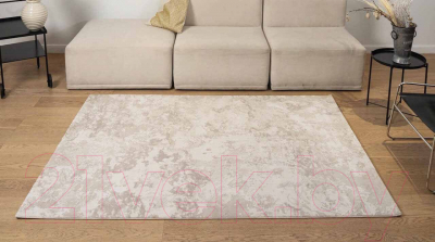 Ковровая дорожка Radjab Carpet Призматик Беж 03173A / 8713RK (1.2x25, Cream/Cream)