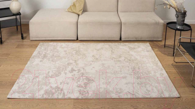 Ковровая дорожка Radjab Carpet Призматик Беж 03173A / 8709RK (3x25, Cream/Cream)