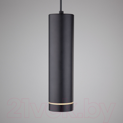 Потолочный светильник Elektrostandard DLR023 12W 3000K (черный матовый)