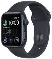 Умные часы Apple Watch SE 2 GPS 40mm (полуночный, ремешок S/M) - 