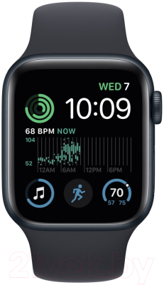 Умные часы Apple Watch SE 2 GPS 40mm (полуночный, ремешок S/M)