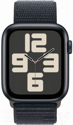 Умные часы Apple Watch SE 2 GPS 40mm (полуночный, плетеный ремешок)