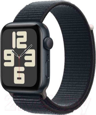 Умные часы Apple Watch SE 2 GPS 40mm (полуночный, плетеный ремешок)