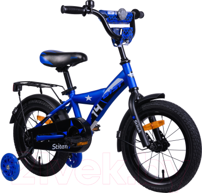 Детский велосипед AIST Stitch 2019 (14, синий)