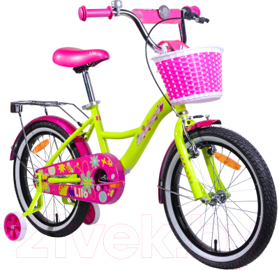 Детский велосипед AIST Lilo 2019 (18, желтый)