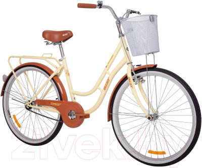 Велосипед AIST Avenue (17, бежевый/коричневый)