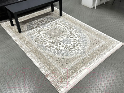 Ковер Radjab Carpet Валенсия Прямоугольник 10590RK (2x2.9, Cream/Vizon)