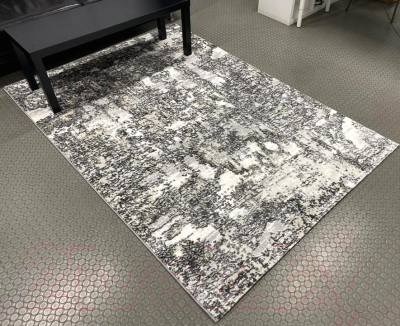 Коврик Radjab Carpet Виста Прямоугольник V506A / 10840RK (0.8x1.5, Cream/Light Grey)