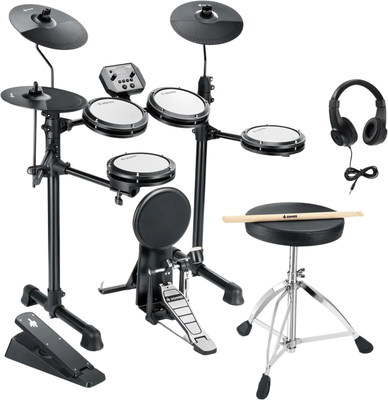 Ударная установка электронная Donner DED-80 Electric Drum Set 5 Drums 3 Cymbals  -