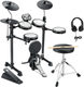 Ударная установка электронная Donner DED-80 Electric Drum Set 5 Drums 3 Cymbals  - 