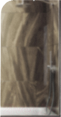 Стеклянная шторка для ванны MaybahGlass MGV-149-5у (сатин стекло/хром матовый)
