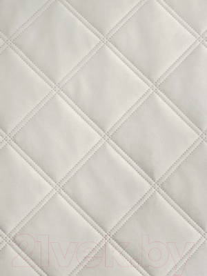 Набор текстиля для спальни Vip Camilla 240-260 (ромб, крем)