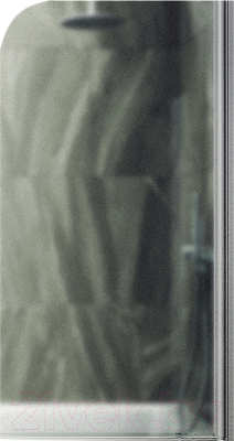Стеклянная шторка для ванны MaybahGlass MGV-149-1у (сатин стекло/белый матовый)