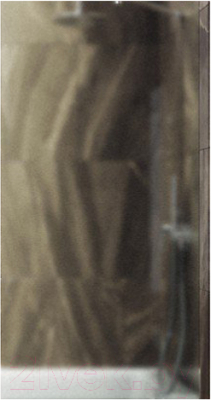 Стеклянная шторка для ванны MaybahGlass MGV-90-4ш (сатин стекло/хром глянцевый)