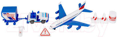 Самолет игрушечный Технопарк Аэропорт / 679078-R 