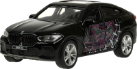 Автомобиль игрушечный Технопарк BMW X6 / X6-12-BP-BK - 