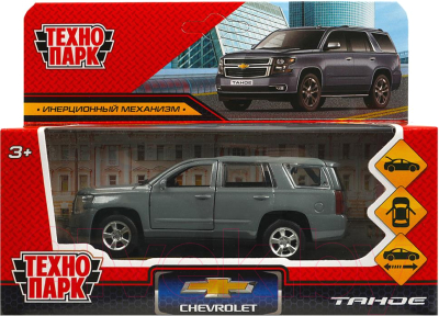 Автомобиль игрушечный Технопарк Chevrolet Tahoe / TAHOE-12-GY 