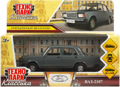 Автомобиль игрушечный Технопарк Ваз-2107 / 2107-12-GY 
