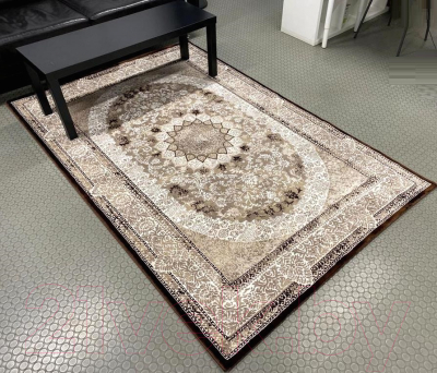 Ковер Radjab Carpet Астра Прямоугольник 1342A / 10909RK (2.4x3.4, Brown/Beige)