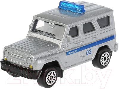 Набор игрушечных автомобилей Технопарк Полиция с прицепом / SB-15-46(HUNTER) 