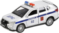 Автомобиль игрушечный Технопарк Mitsubishi Outlander / OUTLANDER-POLICE  - 