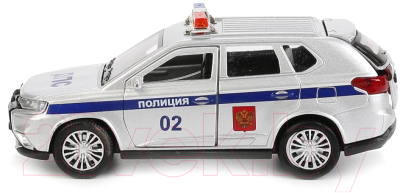 Автомобиль игрушечный Технопарк Mitsubishi Outlander / OUTLANDER-POLICE 