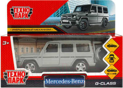 Автомобиль игрушечный Технопарк Mercedes-Benz G-Class / GCLASS-12-GY 