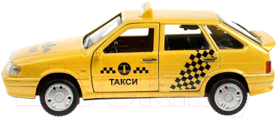 Автомобиль игрушечный Технопарк Lada -2114 такси/спор / LADA2114-12DB6-TAXSRT
