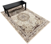 Коврик Radjab Carpet Астра Прямоугольник 1350A / 10915RK (1.2x1.8, Brown/Beige) - 