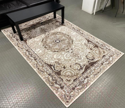 Ковер Radjab Carpet Астра Прямоугольник 1350A / 10916RK (1.6x2.3, Brown/Beige)