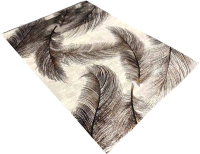 Ковер Radjab Carpet Браун Прямоугольник 4467B / 10988RK (1.6x3, Bone/Medium Grey) - 