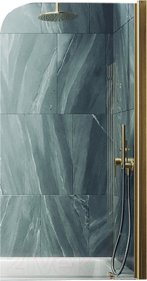 Стеклянная шторка для ванны MaybahGlass MGV-600-3