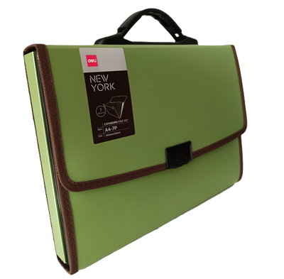 Папка-портфель Deli E5577 (зеленый) - 