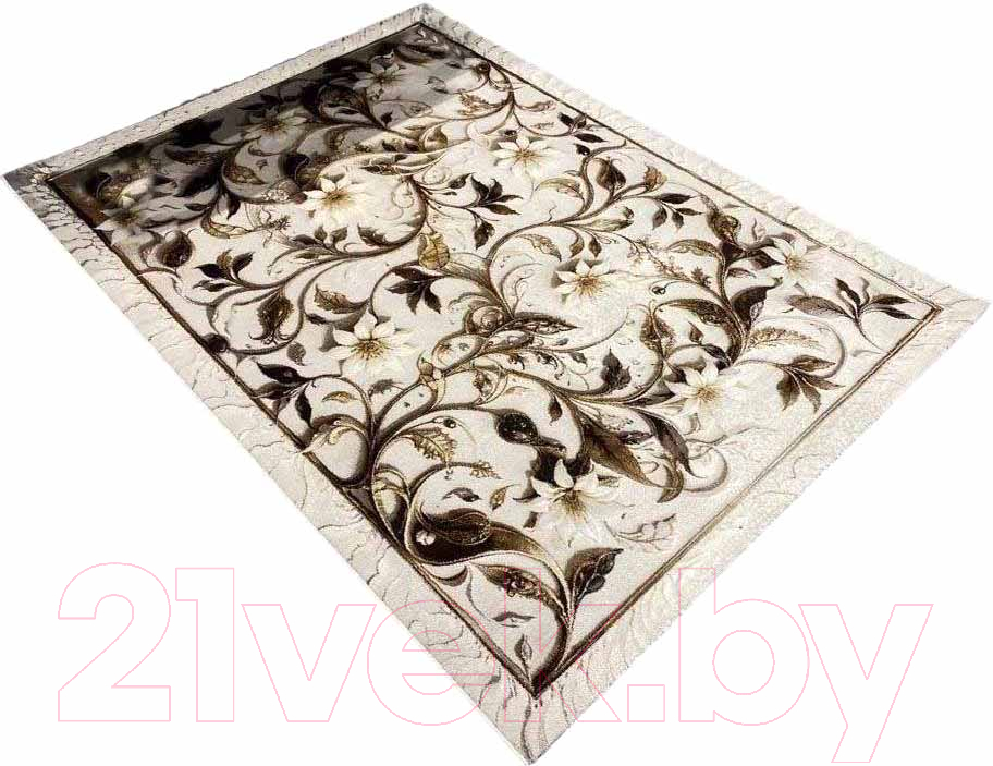 Коврик Radjab Carpet Браун Прямоугольник 5524A / 11047RK