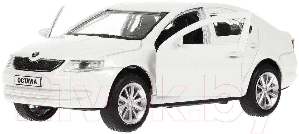 Автомобиль игрушечный Технопарк Skoda Octavia / OCTAVIA-12-WH — фото 4