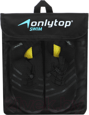 Тапки для плавания Onlytop Swim / 10125155 (р.45, черный)