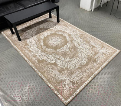 Коврик Radjab Carpet Астра Прямоугольник 1363A / 11200RK (1.2x1.8, Beige/Beige)