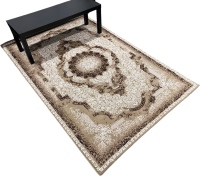Коврик Radjab Carpet Астра Прямоугольник 1363A / 11222RK (0.8x1.5, Brown/Beige) - 