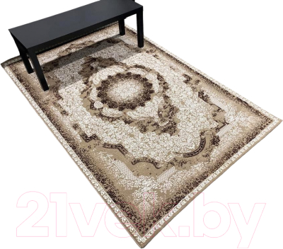 Ковер Radjab Carpet Астра Прямоугольник 1363A / 11215RK (2x2.9, Brown/Beige)