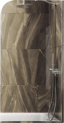 Стеклянная шторка для ванны MaybahGlass MGV-126-4у