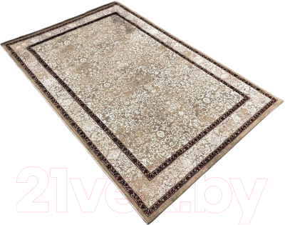 Ковер Radjab Carpet Астра Прямоугольник 1646A / 11253RK (1.6x3, Brown/Beige)