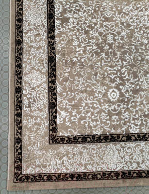 Ковер Radjab Carpet Астра Прямоугольник 1646A / 11253RK (1.6x3, Brown/Beige)