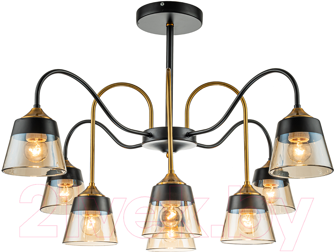 Люстра ESCADA 1147/8P (Black/Brass)